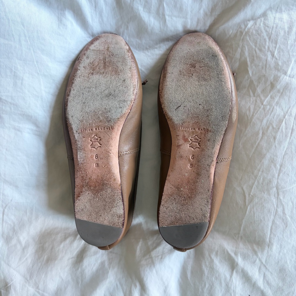 Loeffler Randall // Leonie Brown Leather Ballet Flats - Picture 10 of 10